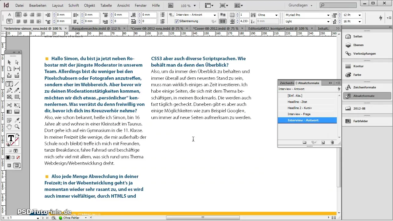 Magazin effektiv in Adobe InDesign gestalten