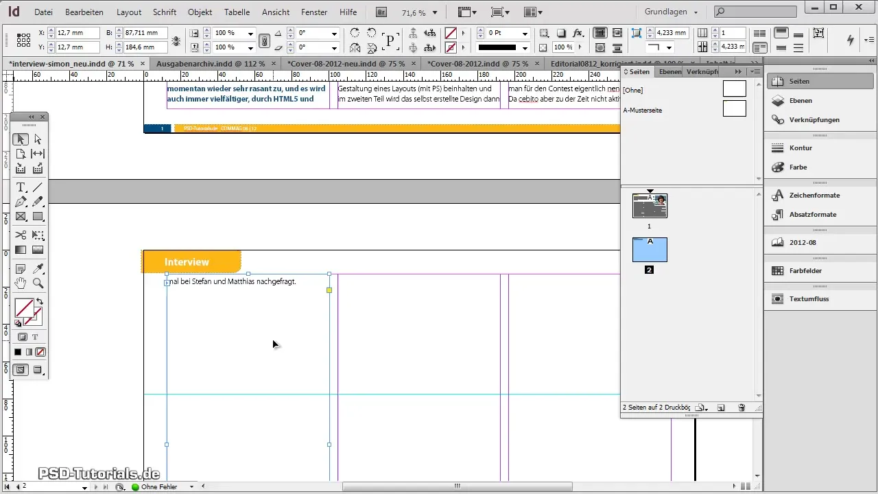 Magazin effektiv in Adobe InDesign gestalten
