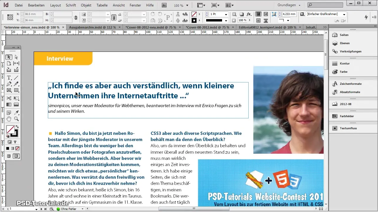 Magazin mit Adobe InDesign erstellen - Schritt-für-Schritt Anleitung Magazin mit Adobe InDesign erstellen - Schritt-für-Schritt Anleitung