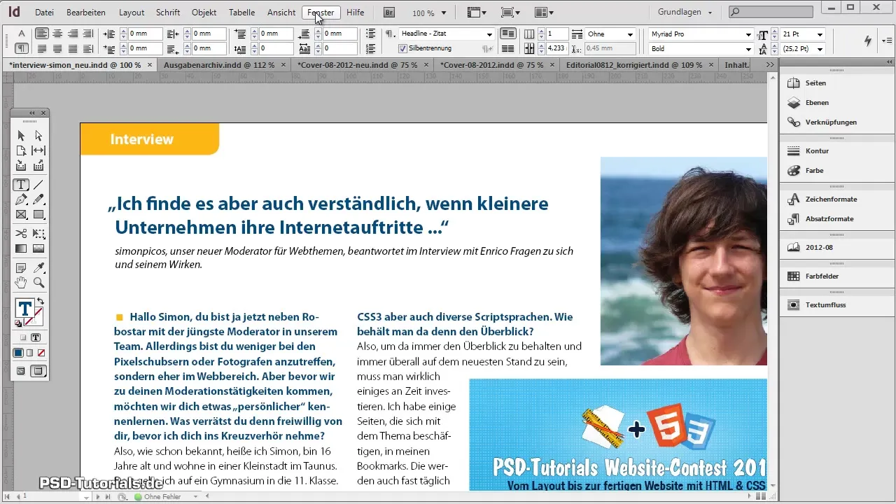 Magazin mit Adobe InDesign erstellen - Schritt-für-Schritt Anleitung Magazin mit Adobe InDesign erstellen - Schritt-für-Schritt Anleitung