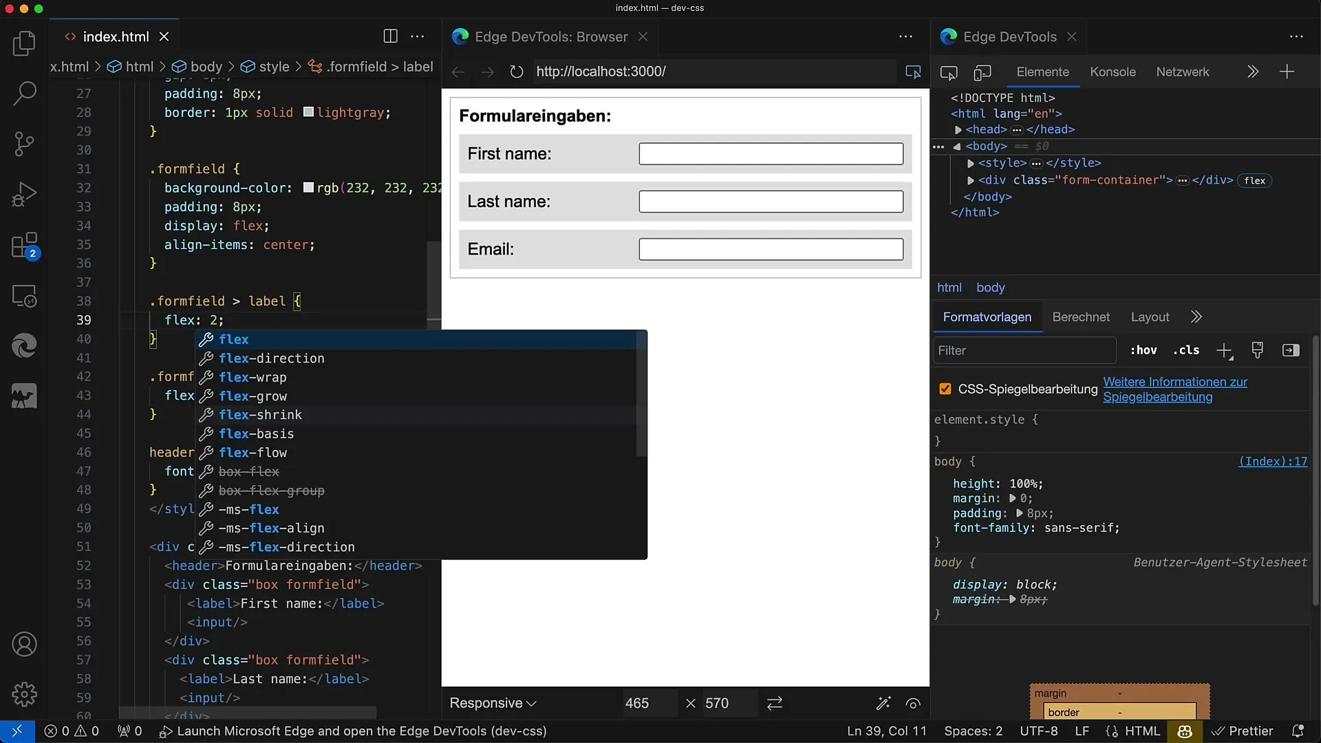 Utilizzare in modo efficace Flexbox: stilizzare in modo accattivante le inserzioni nei moduli