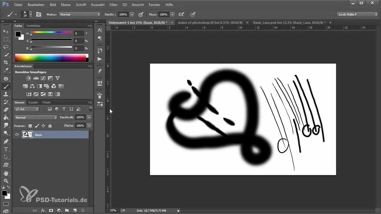Photoshopin sivellintekniikan taide Pensselitekniikan taide Photoshopissa