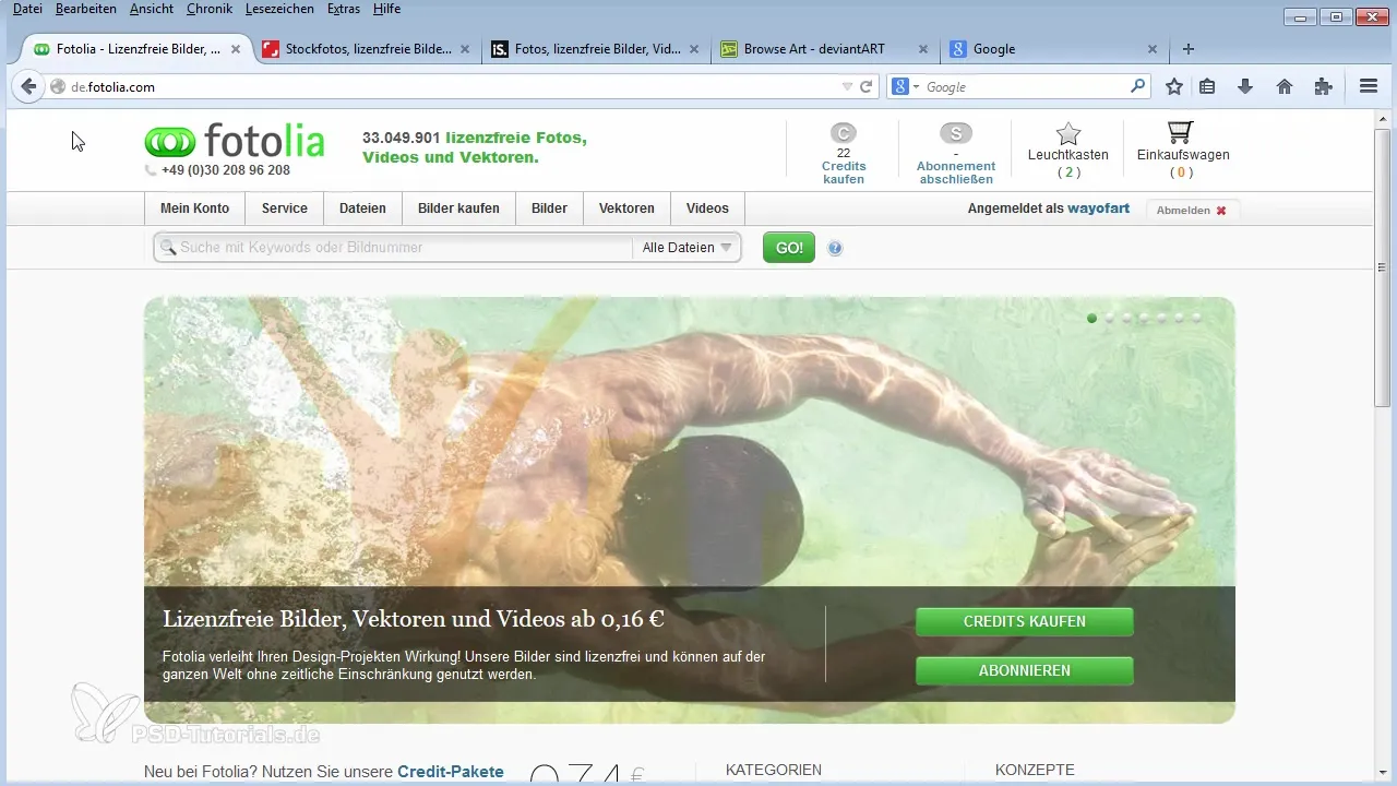 Löydä lähtömateriaalia taustoja varten Photoshopissa Löydä lähtöaineistot taustoja varten Photoshopissa