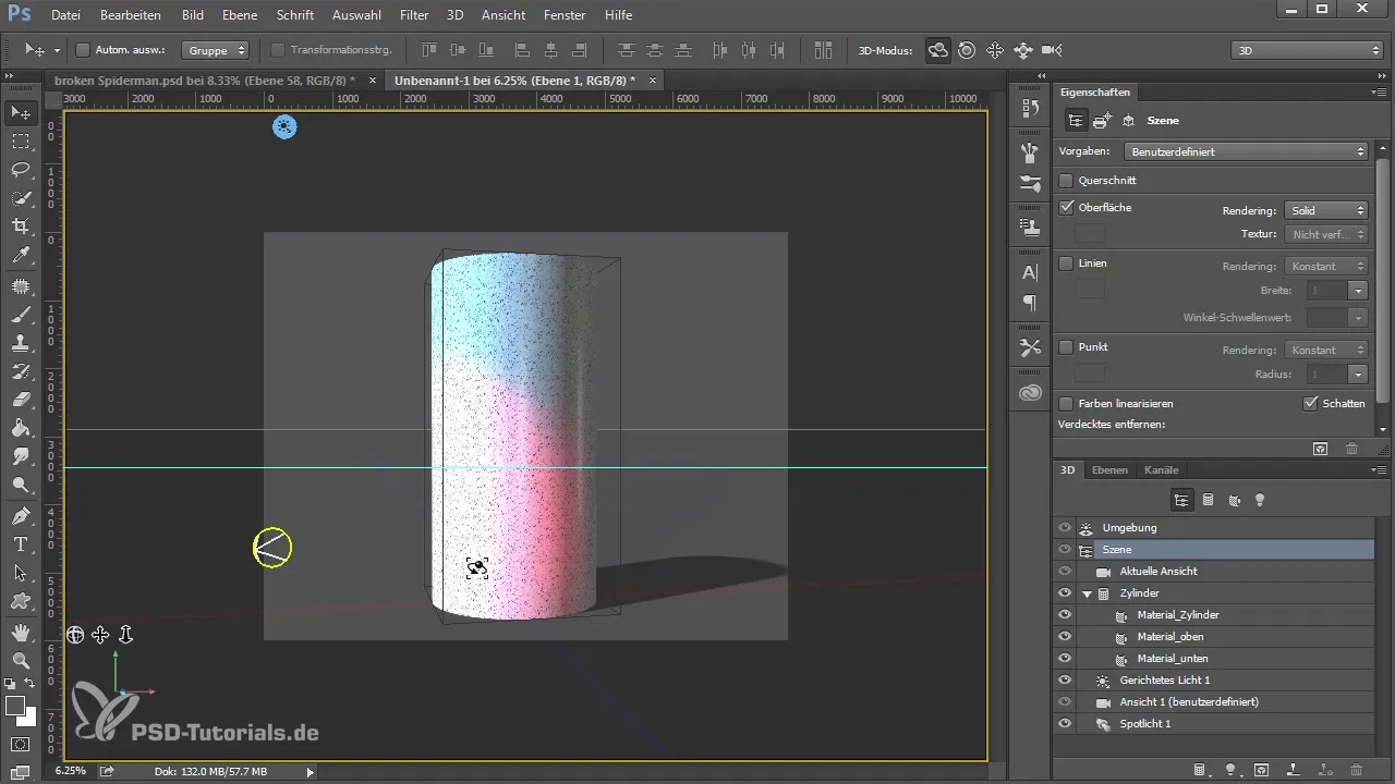 Kolmiodiodjen suunnittelu Photoshopissa 3D-objektien muotoilu Photoshopissa