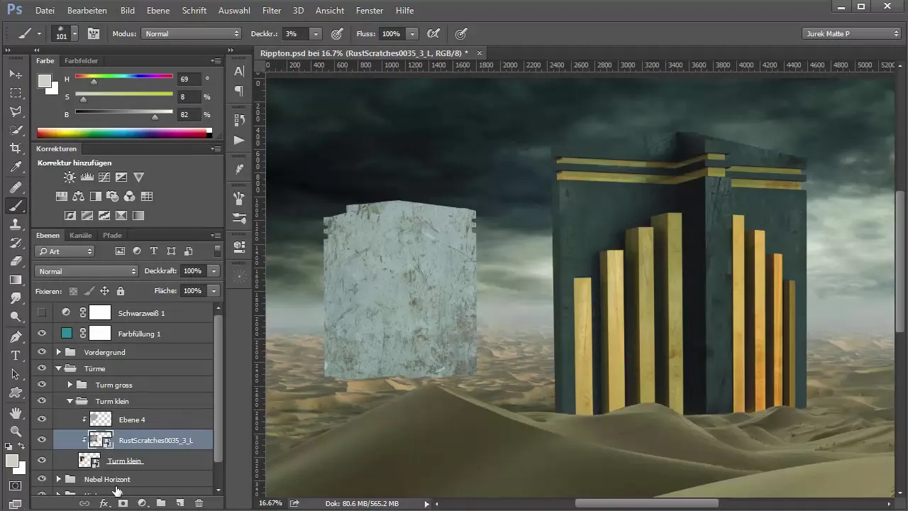 Integroi 3D-objekte Photoshopissa ja käytä tekstuureja 3D-objekte integroidaan Photoshopissa ja sovelletaan tekstuureja