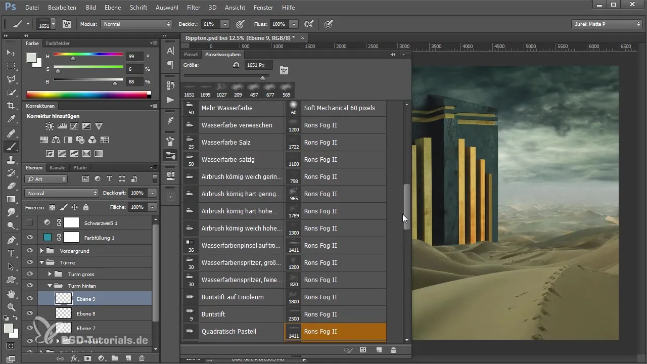 3D-objektin integrointi Photoshopissa: Sumua ja hahmo 3D-objektin integrointi Photoshopissa: Sumua ja hahmoa