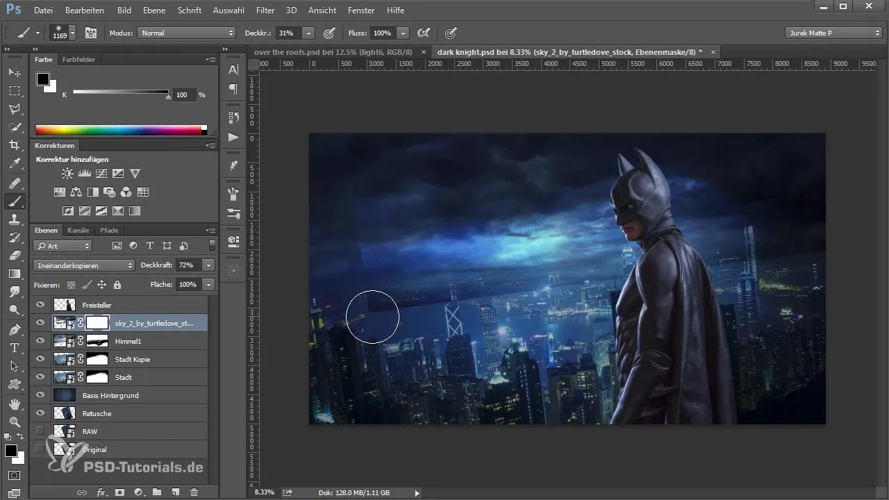 Inserting Color-Intensive Backgrounds in Photoshop Insert Colorful Backgrounds in Photoshop