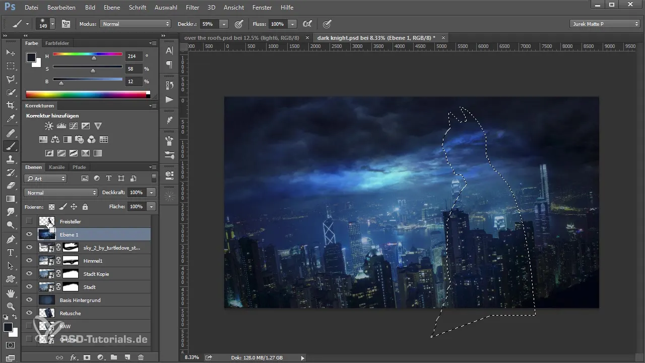 Insert color-intensive backgrounds in Photoshop Inserting Color-Intensive Backgrounds in Photoshop