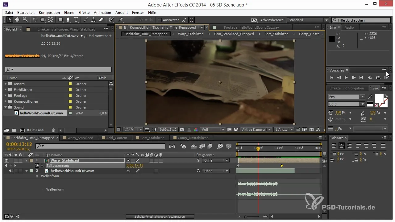 Optimal Use of Time Remapping in After Effects Optimal Use of Time Remapping in After Effects