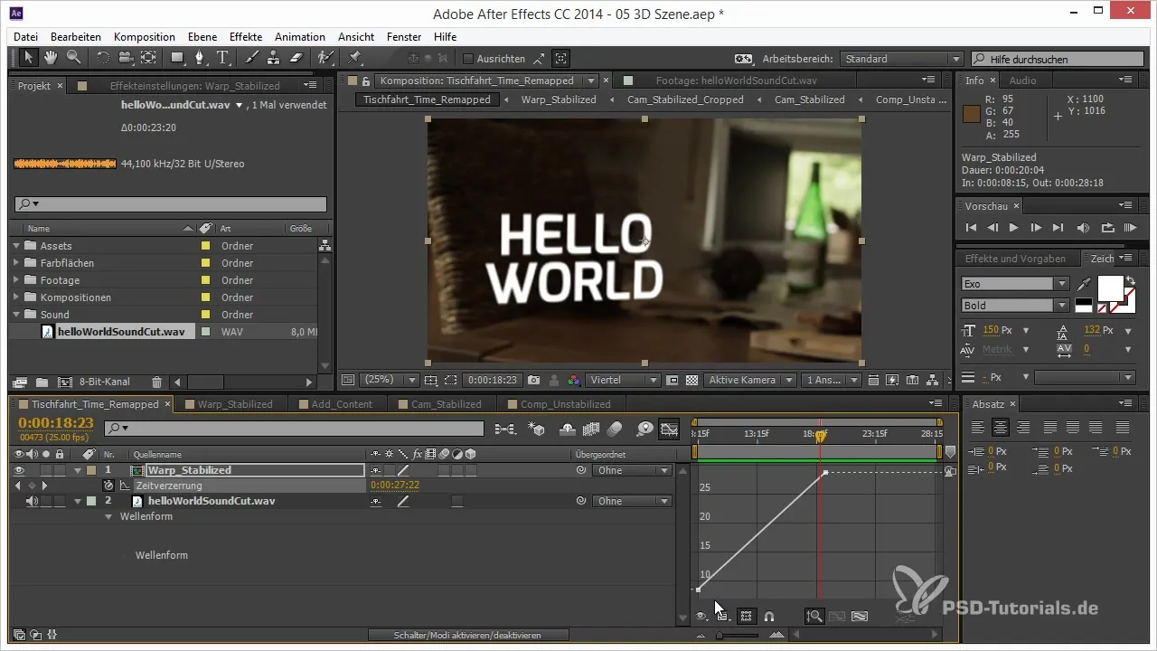 Optimal Use of Time Remapping in After Effects Optimal Use of Time Remapping in After Effects
