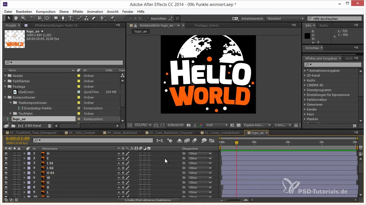 Effective Logo Animation in After Effects Effective logo animation in After Effects