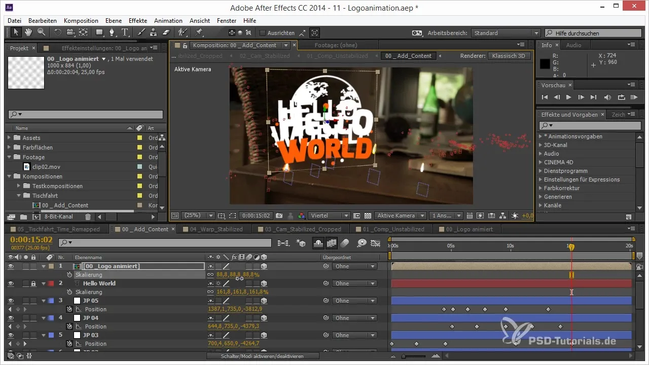 Integrate logo professionally into 3D scenes Professionally integrate logos into 3D scenes
