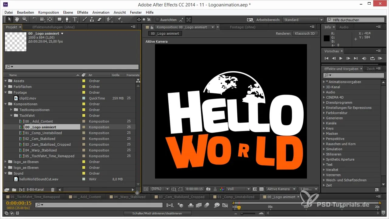 Professionally integrating a logo into 3D scenes Professionally integrate logo into 3D scenes