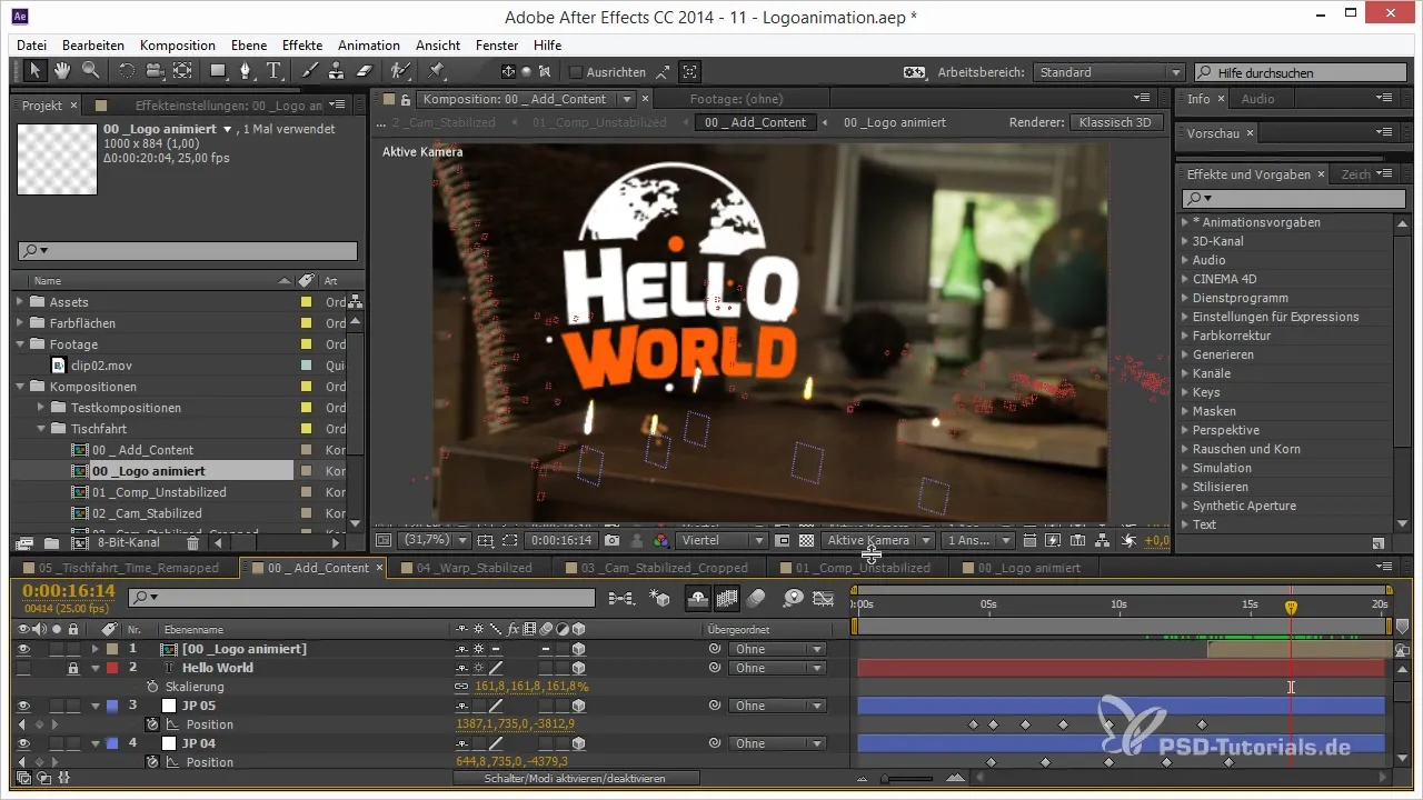 Professionally integrate logos into 3D scenes Professionally integrate logos into 3D scenes