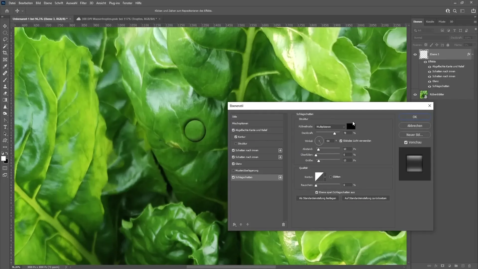 Valósághű vízcseppek létrehozása Photoshop segítségével