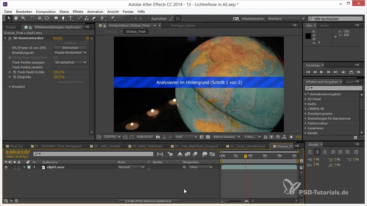Effective 3D tracking for your globe in After Effects Effective 3D Tracking for Your Globe in After Effects