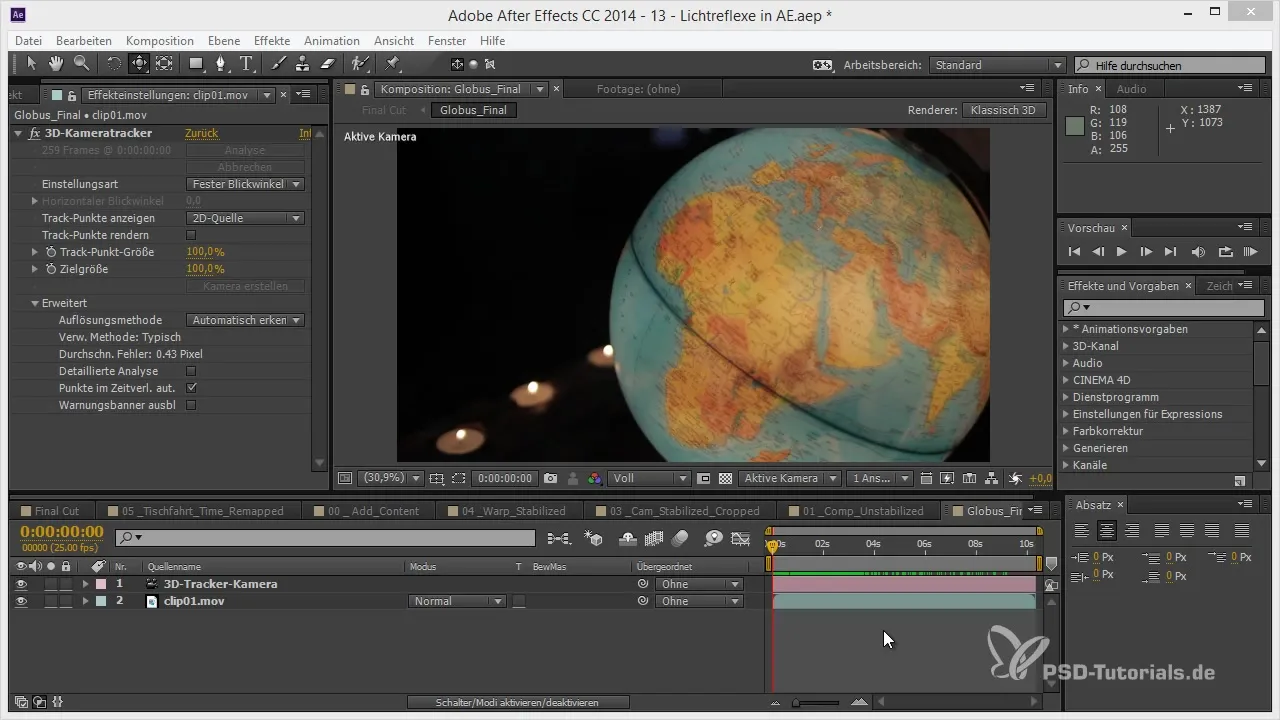 Animation of a bouncing point across the globe Animation of a bouncing point across the globe
