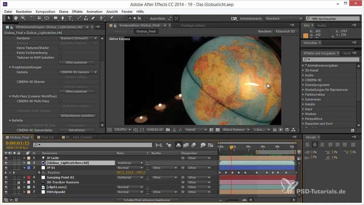 Dynamic globe transformation in After Effects Dynamic Globe Transformation in After Effects