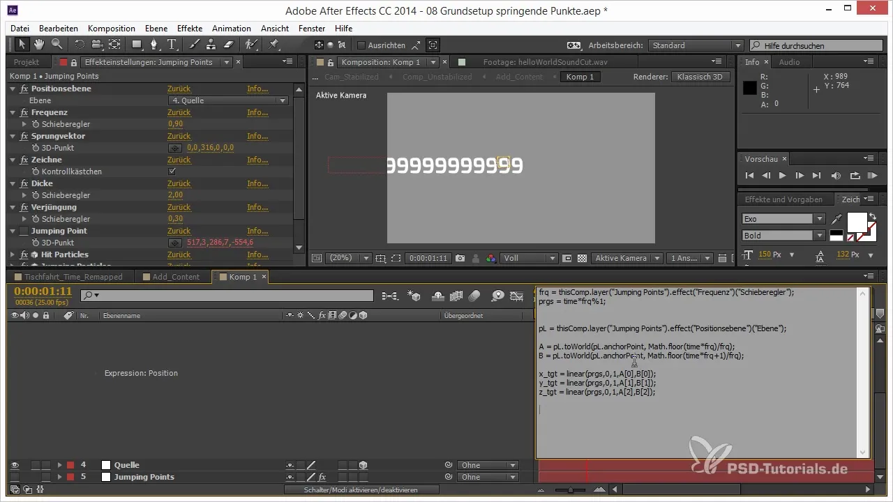 Bouncing Points in After Effects – With Sine and Particles Jumping Points in After Effects – With Sine and Particles