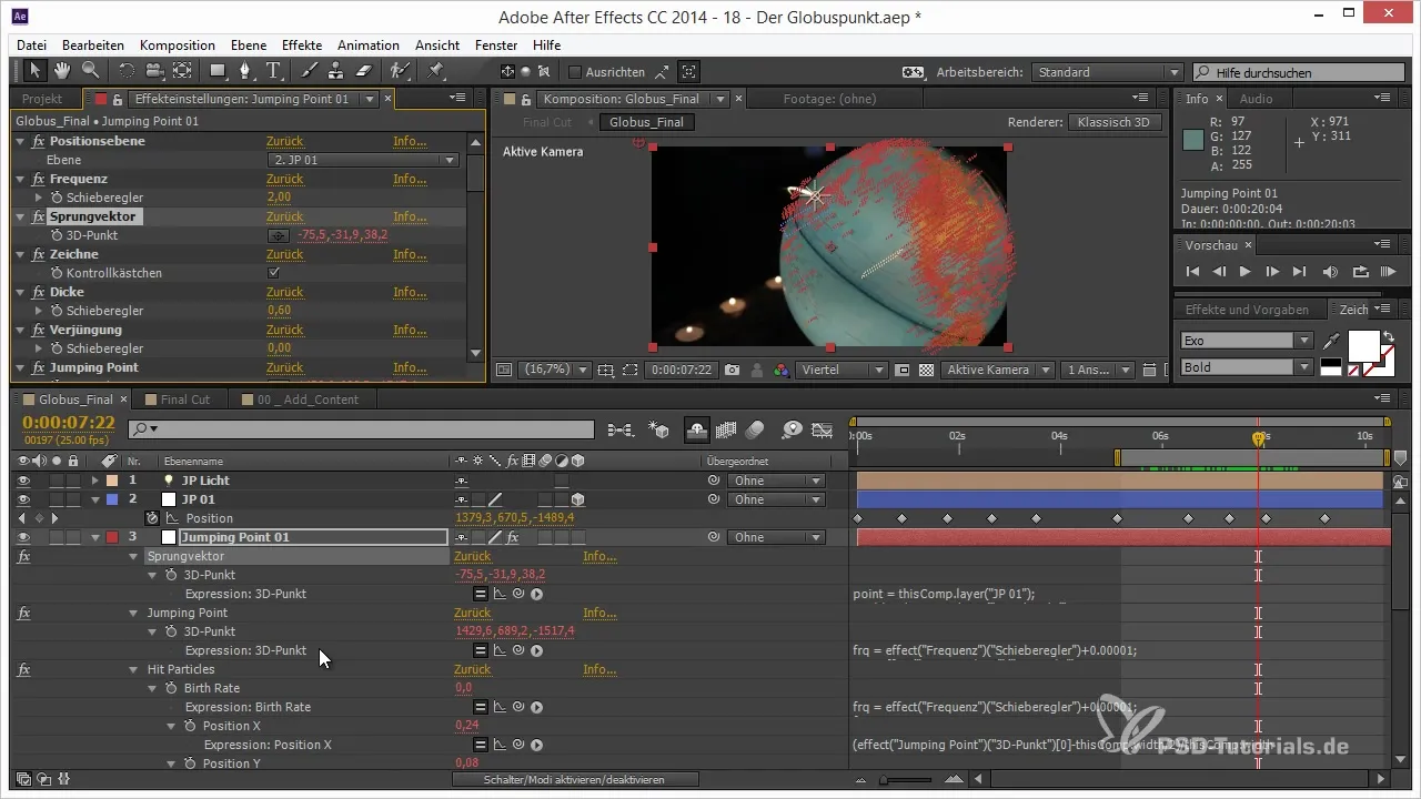 Find the center point and jump vector in After Effects Find center point and jump vector in After Effects