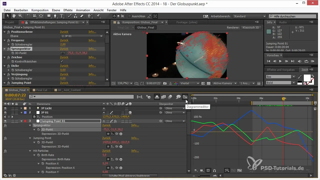 Find the center point and jump vector in After Effects Find the center point and jump vector in After Effects