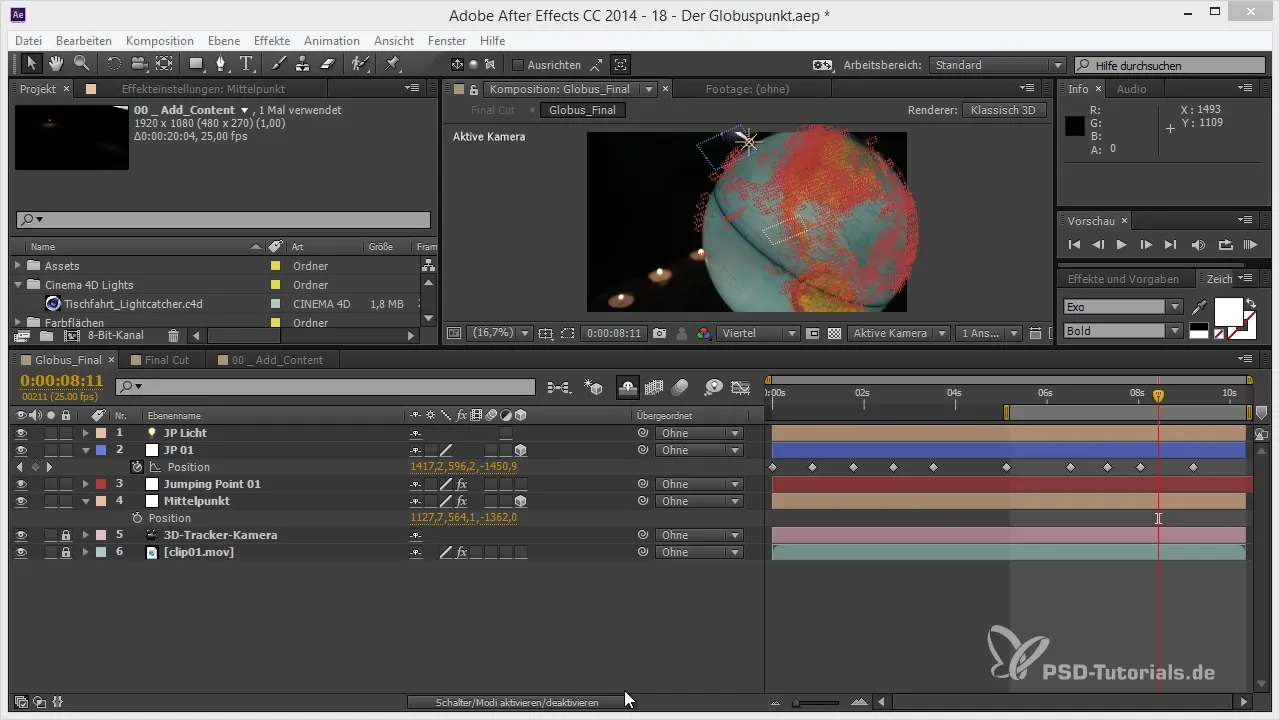 Finding the center point and jump vector in After Effects Find the center point and jump vector in After Effects