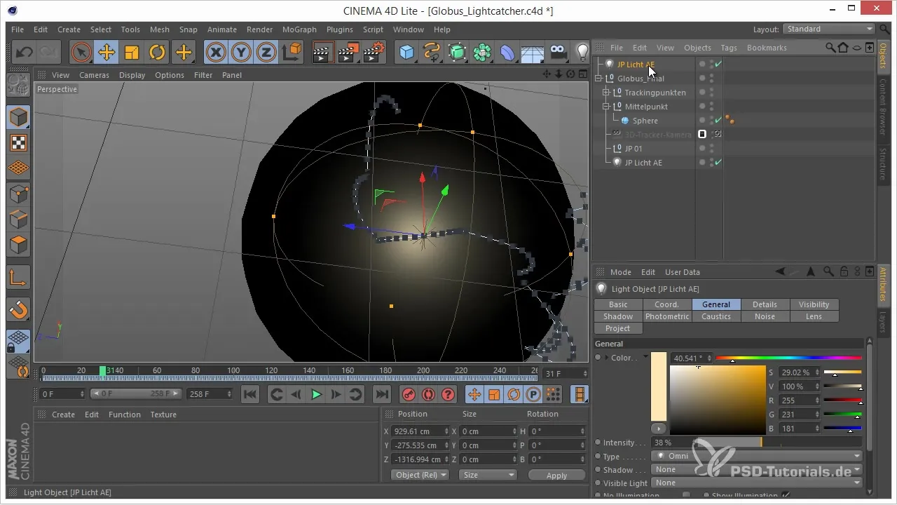 Lighting settings in 3D projects with After Effects and Cinema 4D Lighting settings in 3D projects with After Effects and Cinema 4D