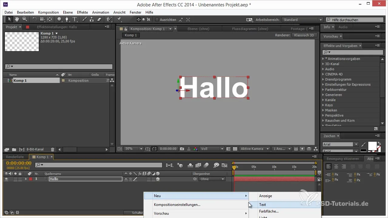 Precisely position 3D objects in After Effects Precisely positioning 3D objects in After Effects