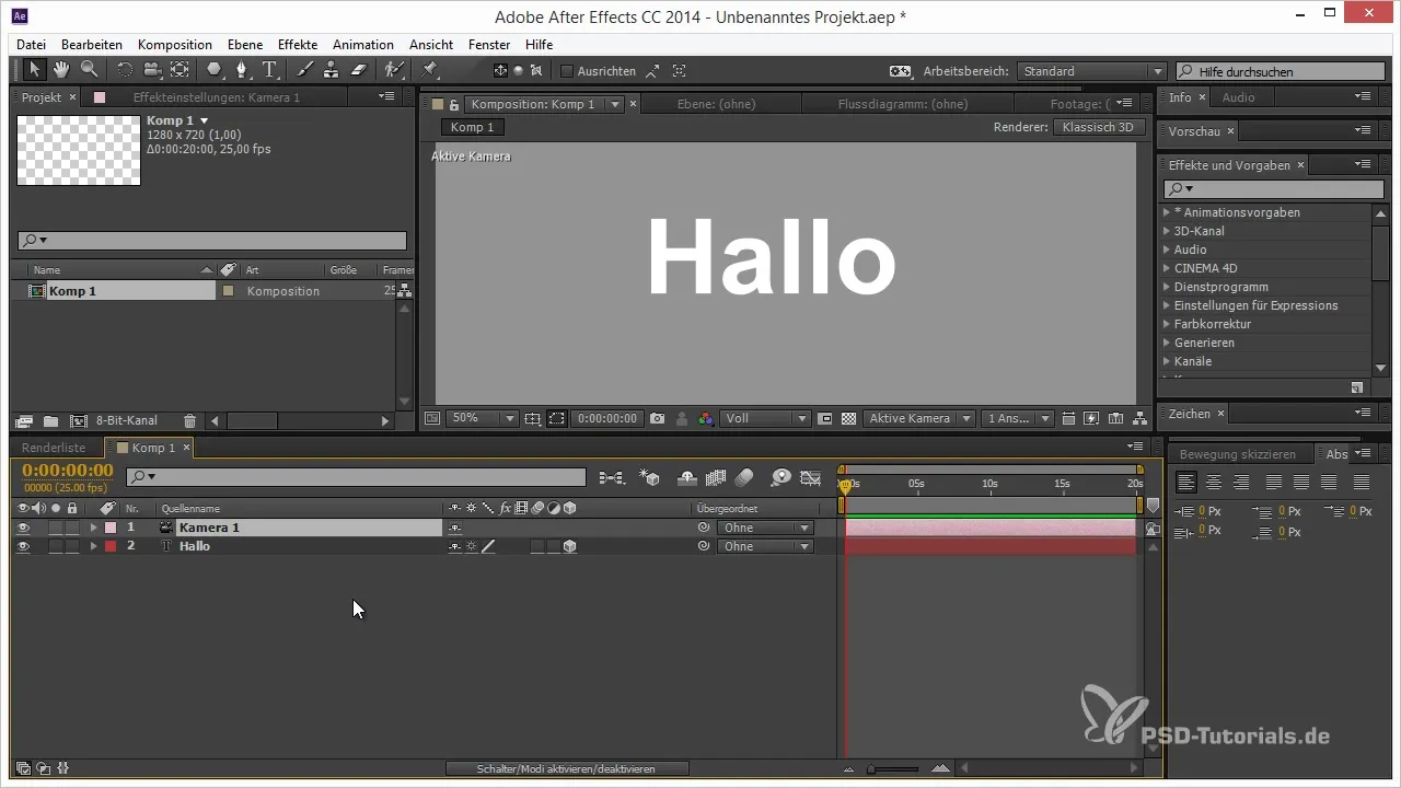 Precise positioning of 3D objects in After Effects Precisely position 3D objects in After Effects