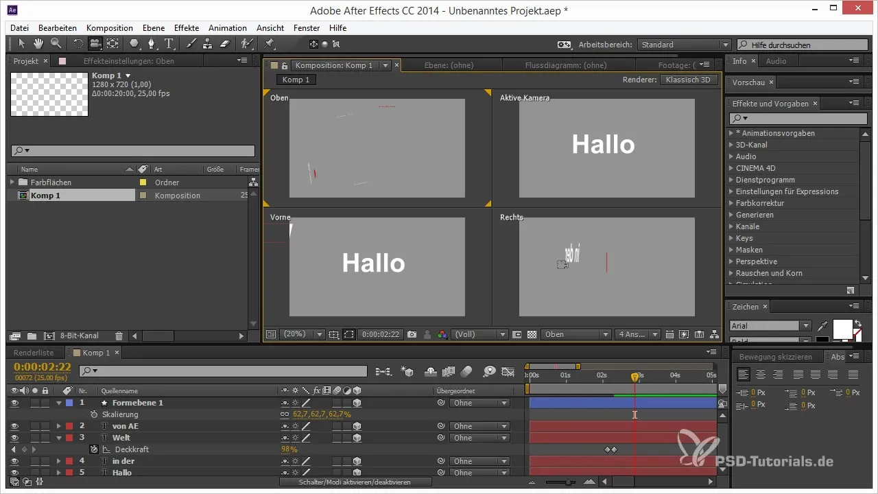 3D Effective Work in After Effects 3D Effective Working in After Effects