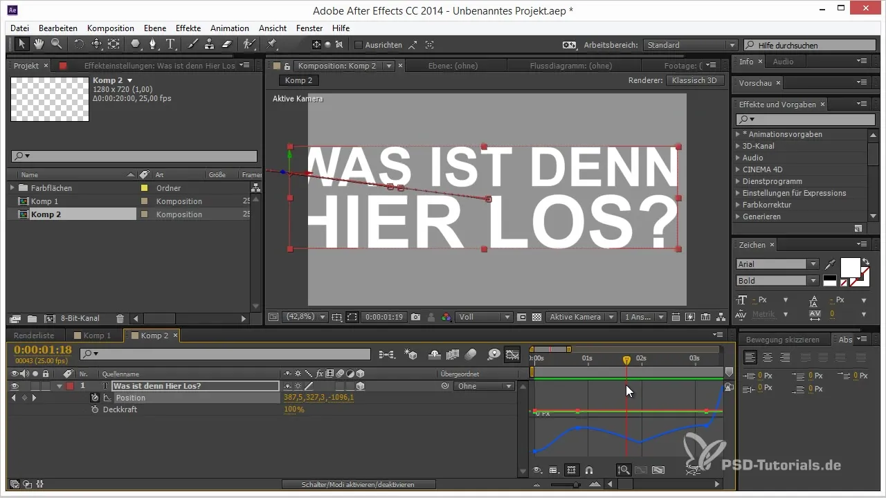 Interpolation spatiale dans After Effects pour des animations fluides Interpolation spatiale dans After Effects pour des animations fluides
