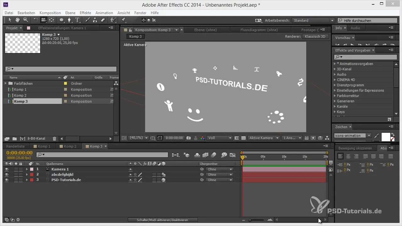 Efficient Alignment of Layers to the Camera in After Effects Efficient Alignment of Layers to the Camera in After Effects
