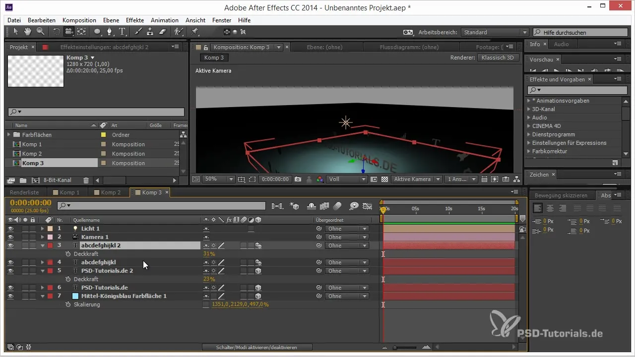 Optimal Use of Render Order in After Effects Optimal use of the render order in After Effects