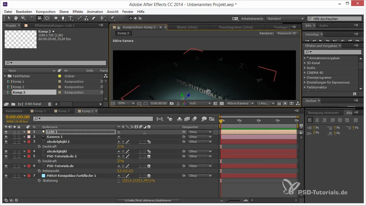 Optimal Use of Render Order in After Effects Optimal use of the render order in After Effects