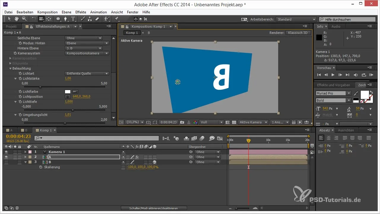 Efficiently create double-sided panels in After Effects Efficiently create double-sided layers in After Effects