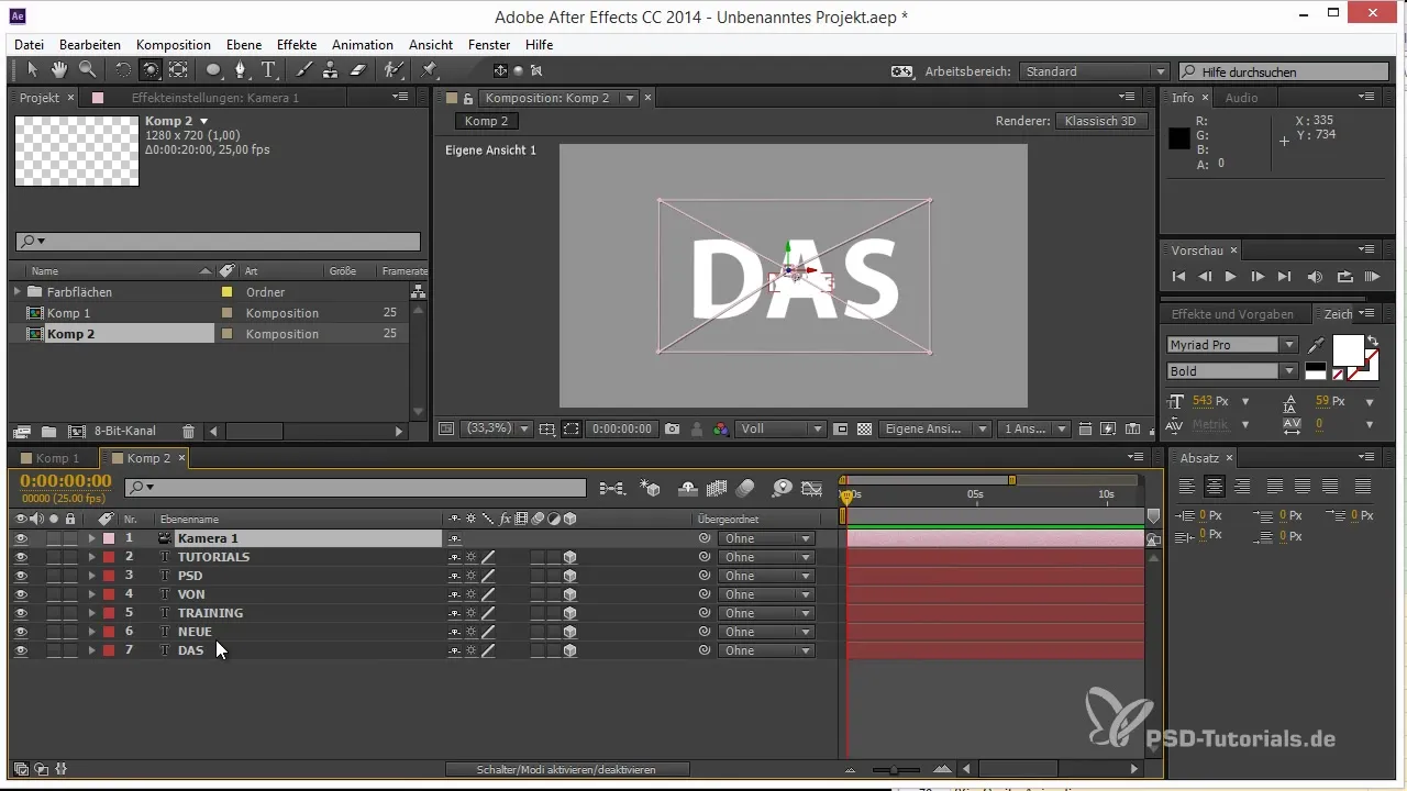 Camera Types in After Effects – One-Nodal and Two-Nodal Cameras Camera Types in After Effects – One-node and Two-node Cameras