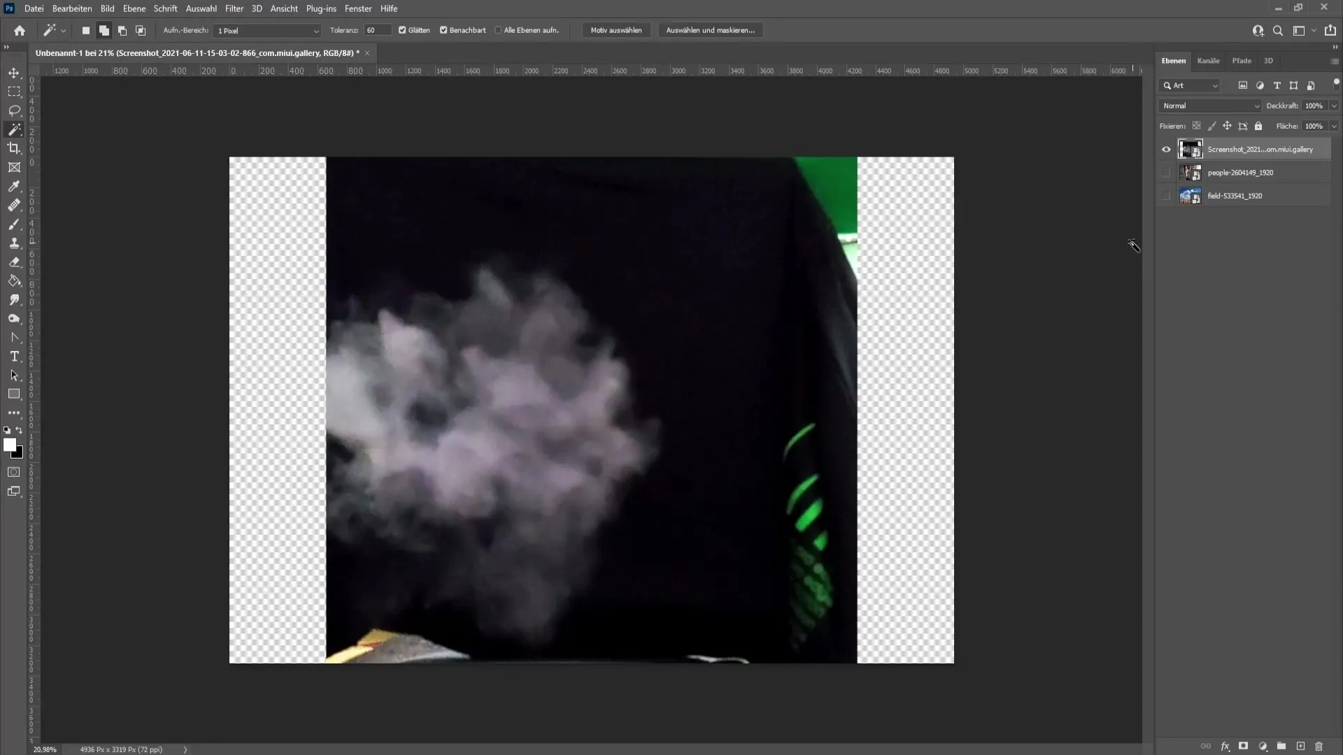 Crearea realistă a fumului în Photoshop