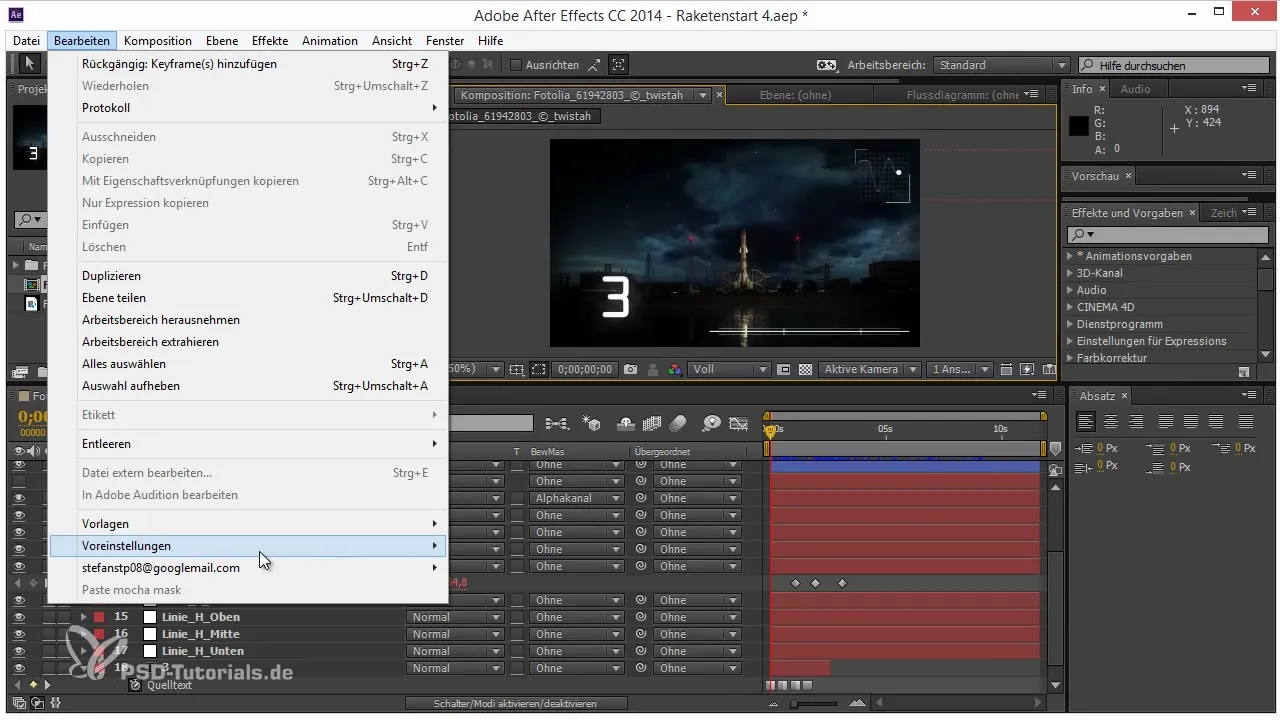 Activer et utiliser la fonction de sauvegarde automatique dans After Effects Activer et utiliser la sauvegarde automatique dans After Effects