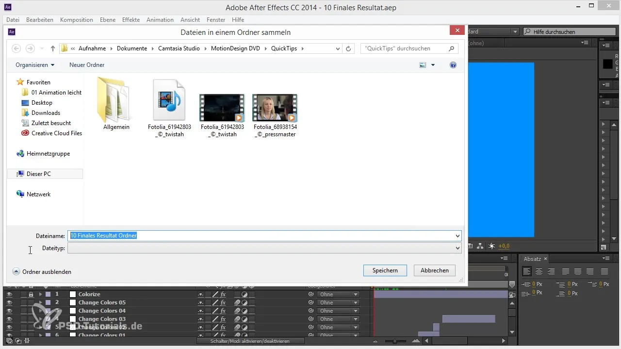 Efficient file management in After Effects - gathering files Efficient File Management in After Effects - Collecting Files