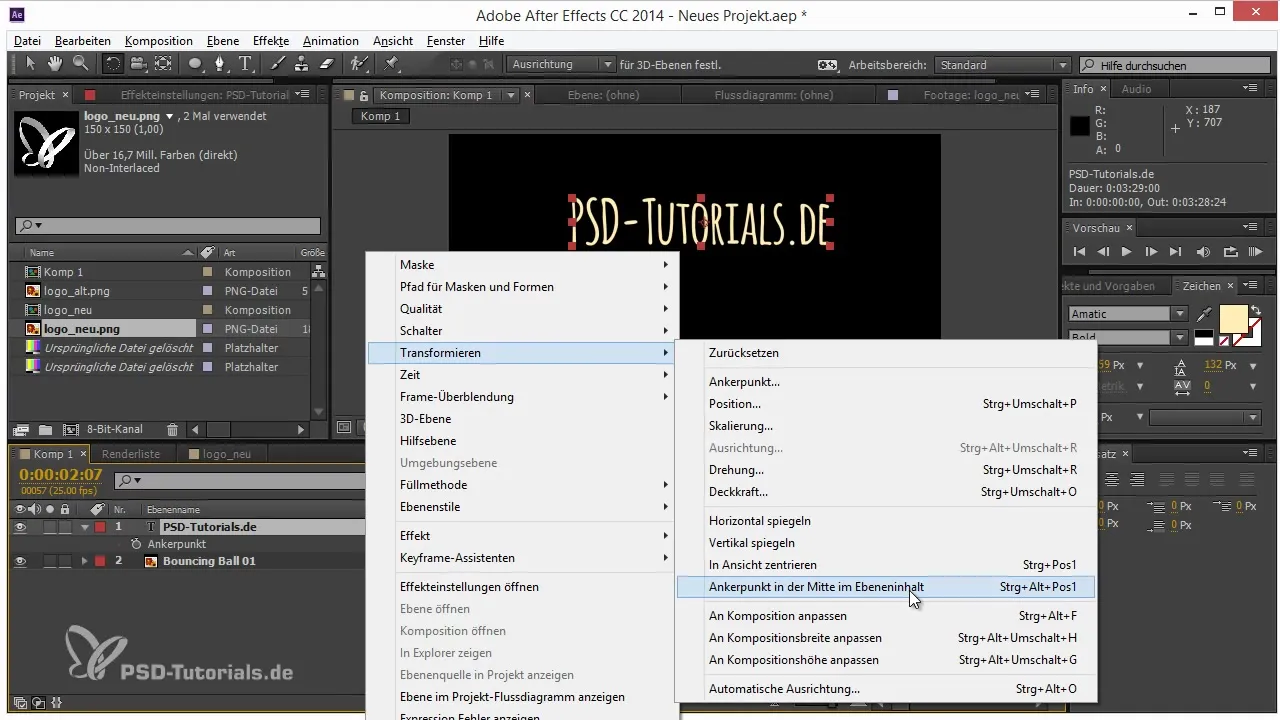Effective use of anchor points in After Effects Effective Use of Anchor Points in After Effects