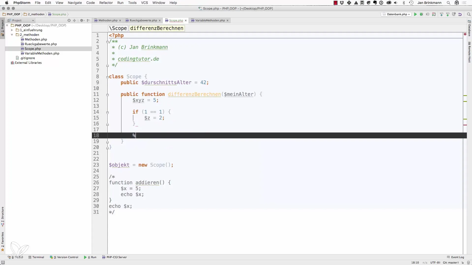 Scope in PHP - Understanding the Visibility of Variables Scope in PHP - Understanding Variable Visibility