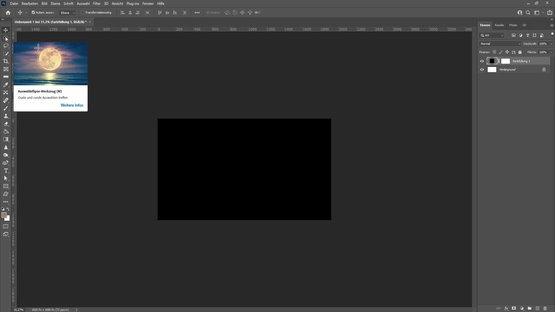 Viegla starmešu veidošana programmā Photoshop
