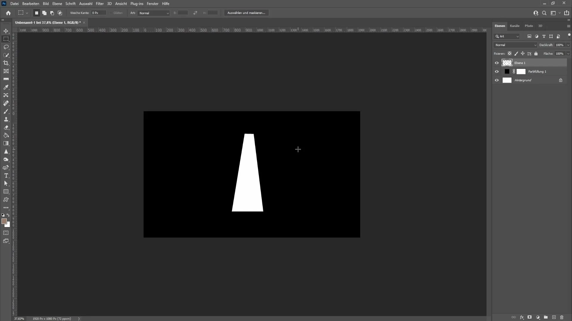 Viegla starmešu veidošana programmā Photoshop