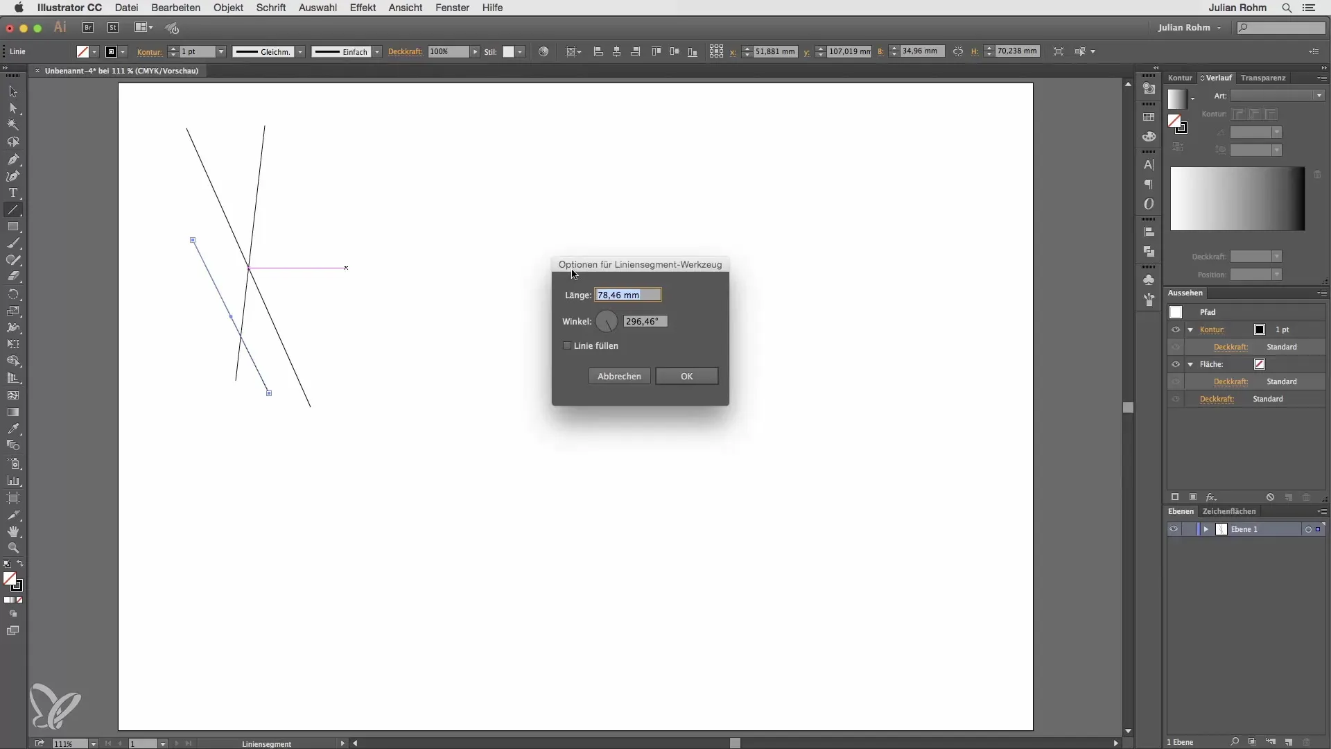 Linientools in Illustrator für kreative Designs Linientools in Illustrator für kreative Designs