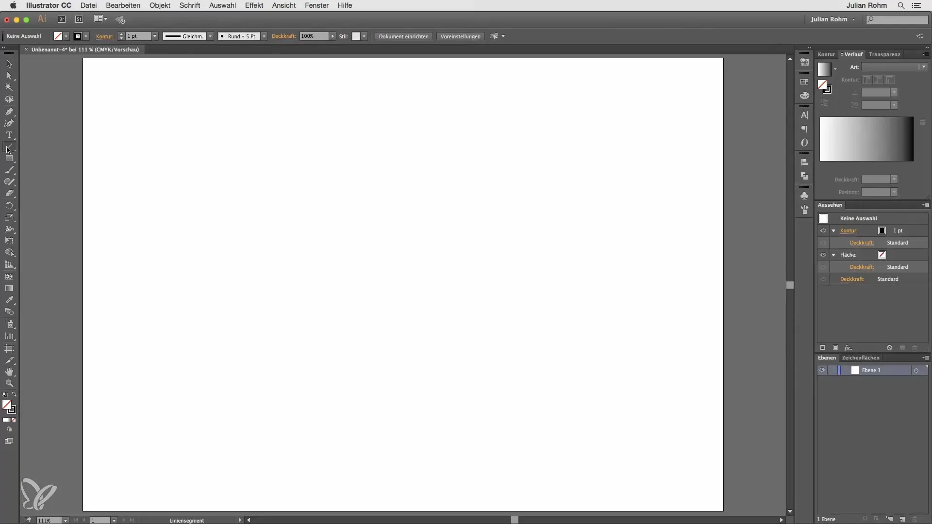 Linientools in Illustrator für kreative Designs Linientools in Illustrator für kreative Designs