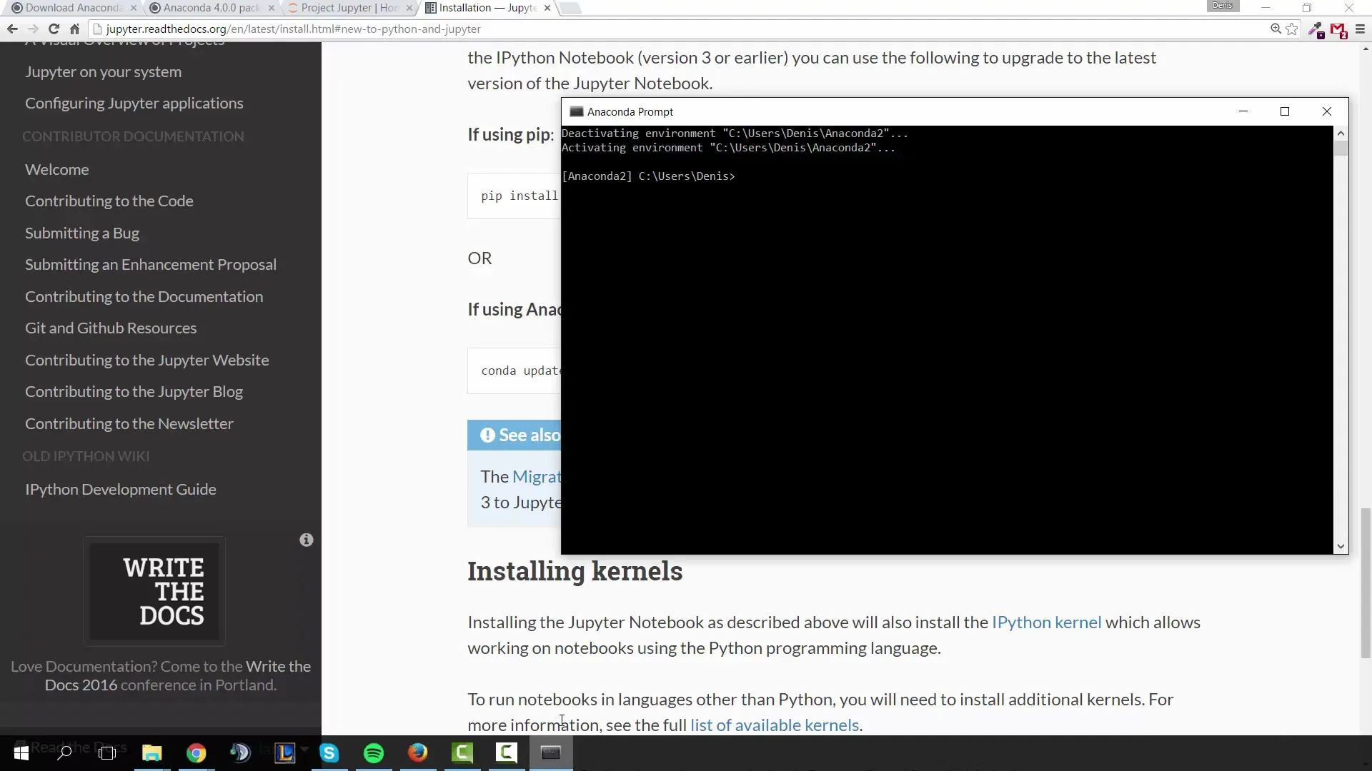 Python Installation und Anaconda Schritt-für-Schritt für Einsteiger Python Installation und Anaconda Schritt-für-Schritt für Einsteiger
