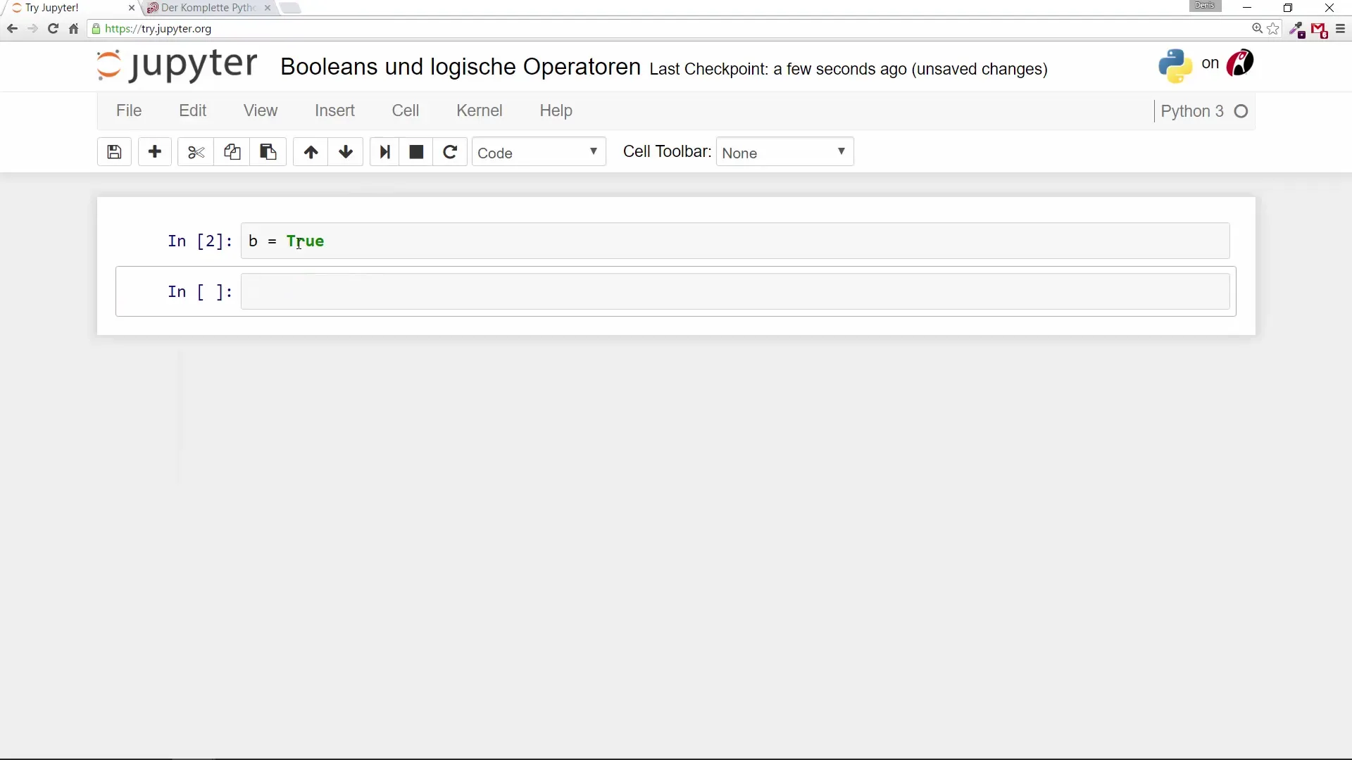 Effektive Nutzung von Booleans und logischen Operatoren in Python Effektive Nutzung von Booleans und logischen Operatoren in Python
