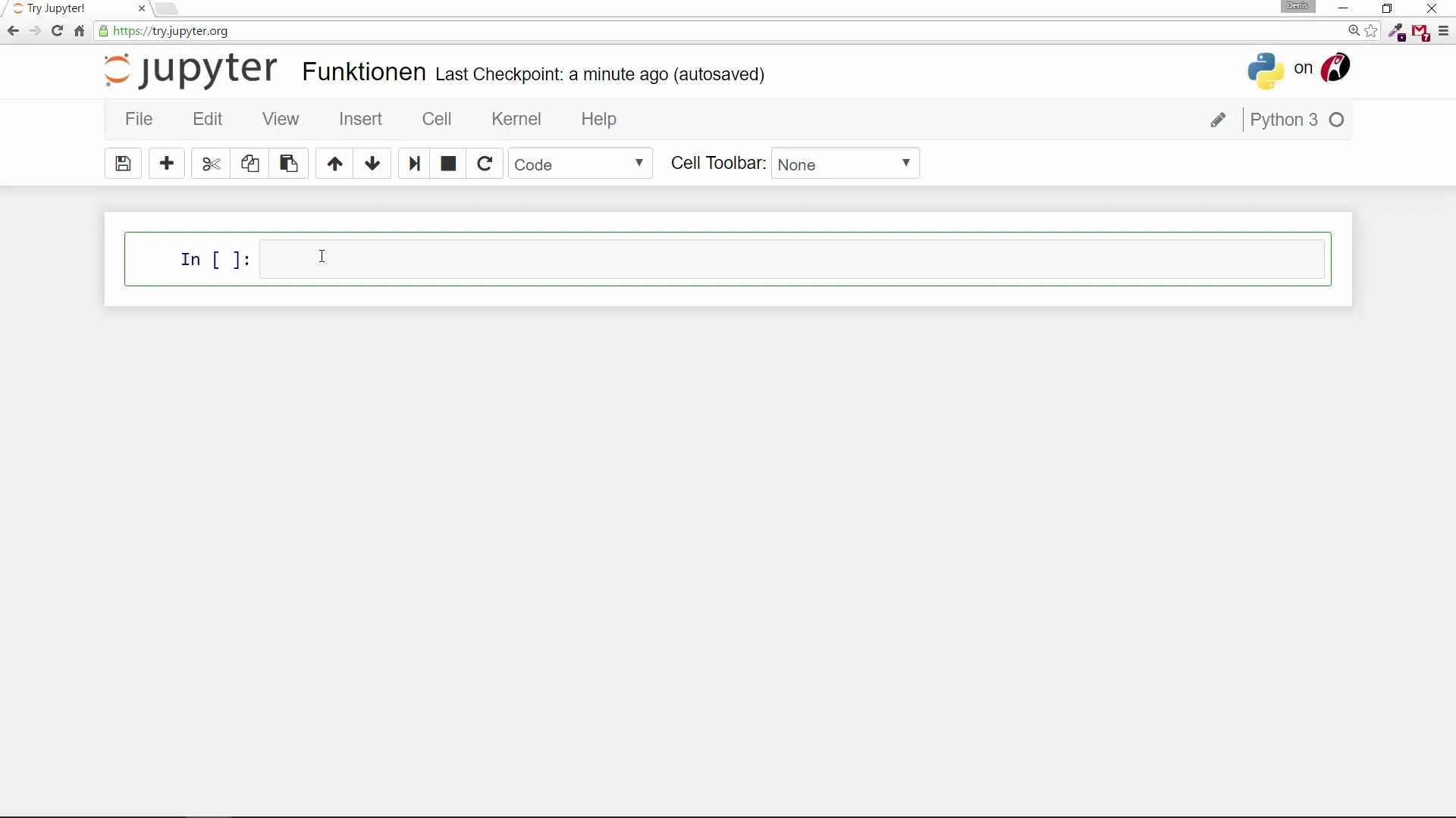 Funktionen in Python für Einsteiger Funktionen in Python für Einsteiger