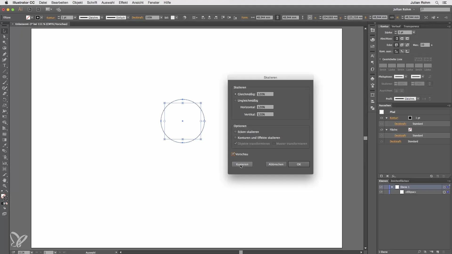 Effizientes Transformieren von Objekten in Illustrator Effizientes Transformieren von Objekten in Illustrator