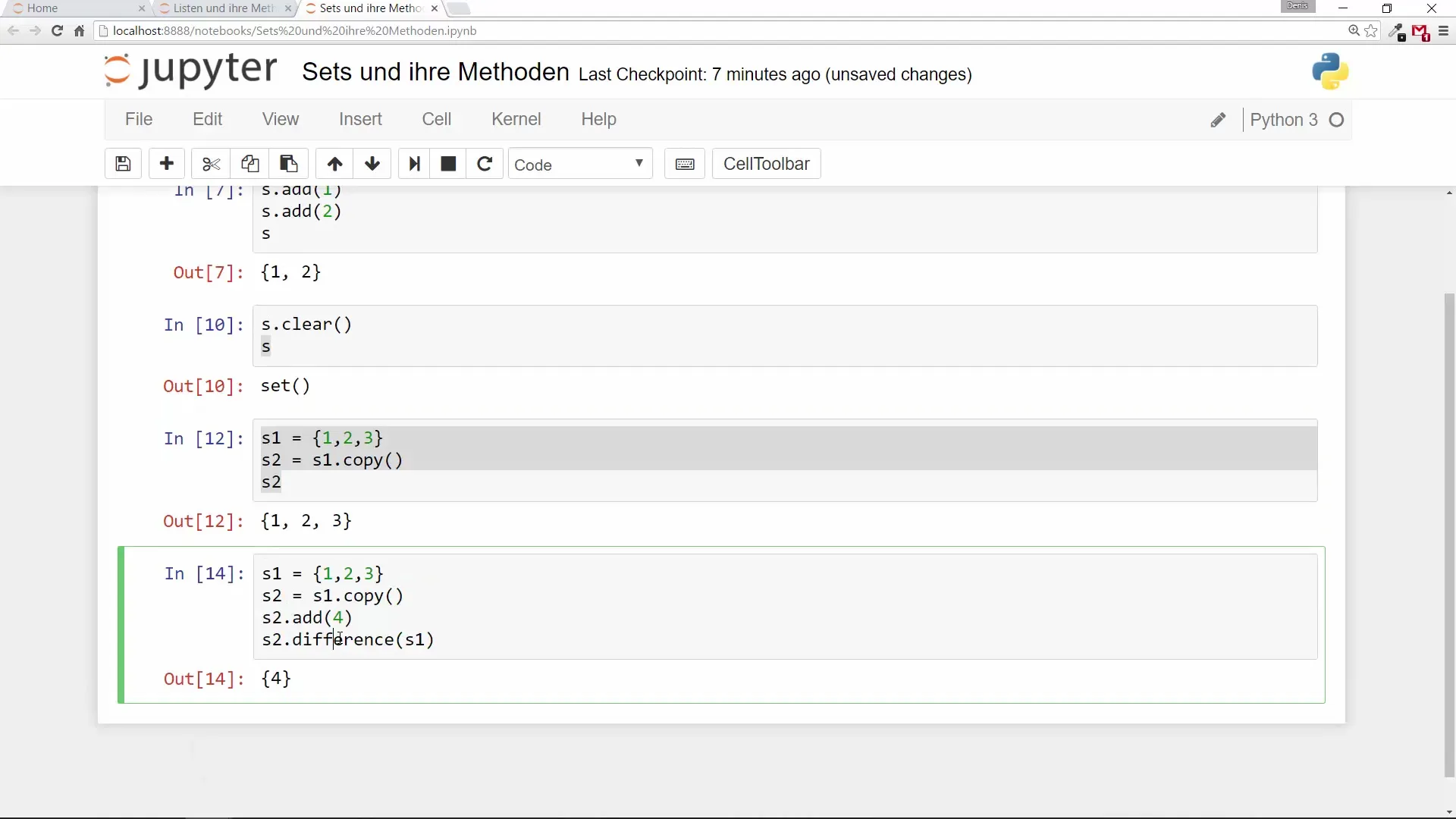 Einstieg in Sets in Python: Methoden und Anwendungen Einstieg in Sets in Python: Methoden und Anwendungen